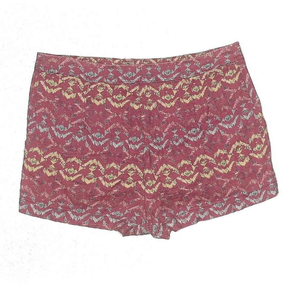 Free People Wild Plum Shorts Pink /Purple Print Size 6 - Picture 4 of 7